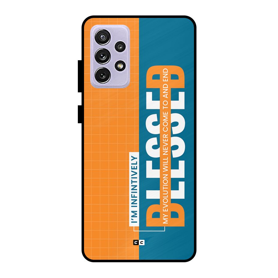 Infinite Blessed Metal Back Case for Galaxy A72