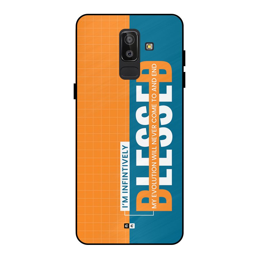 Infinite Blessed Metal Back Case for Galaxy J8