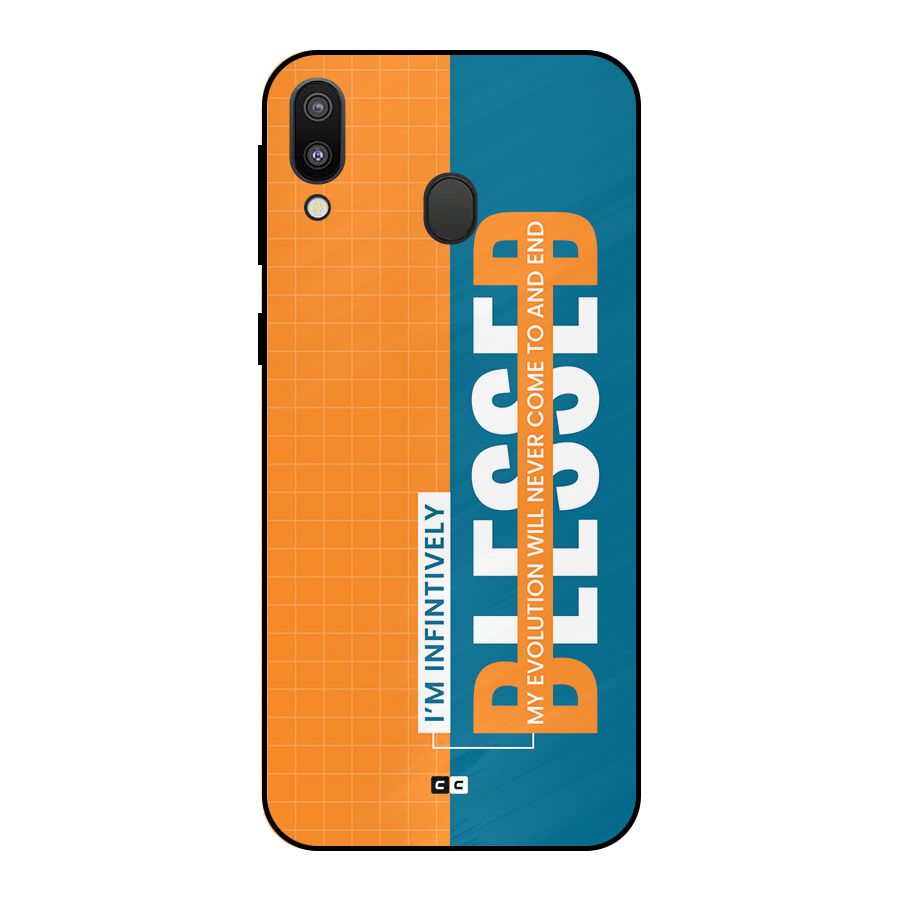 Infinite Blessed Metal Back Case for Galaxy M20