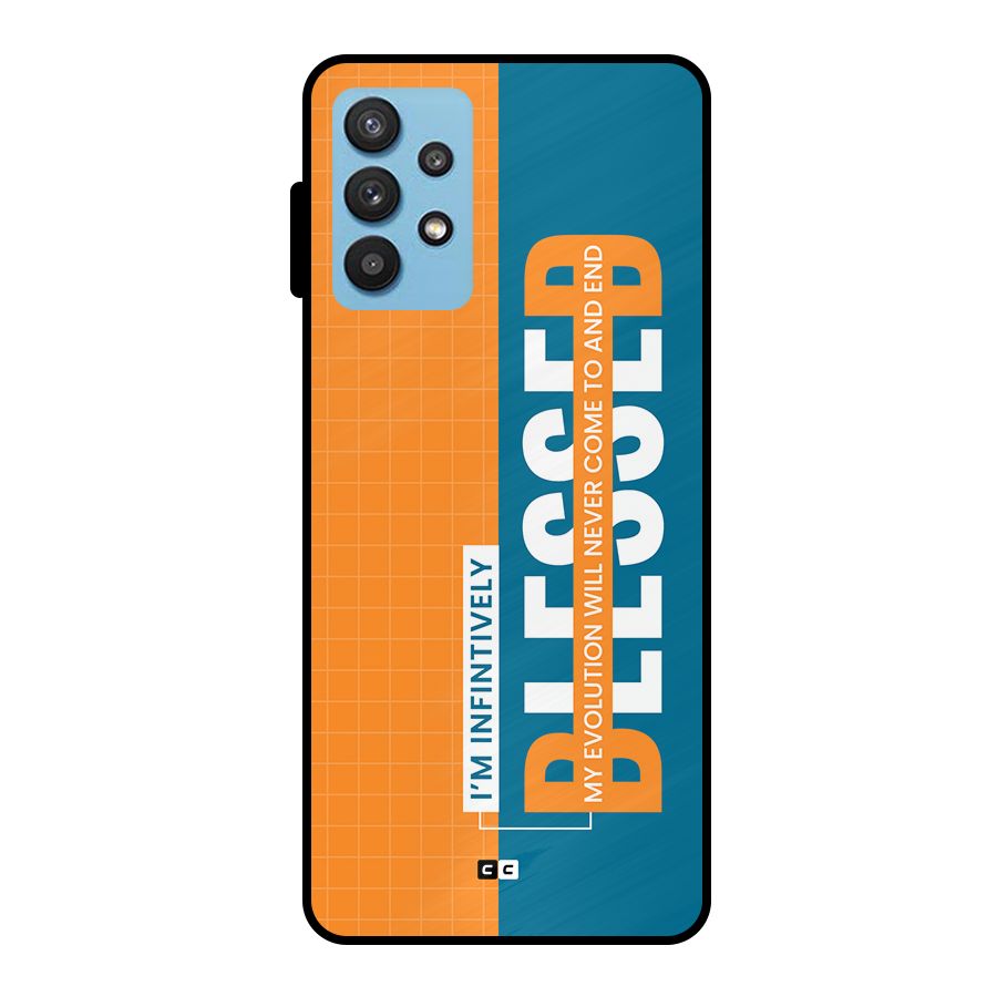 Infinite Blessed Metal Back Case for Galaxy M32 5G