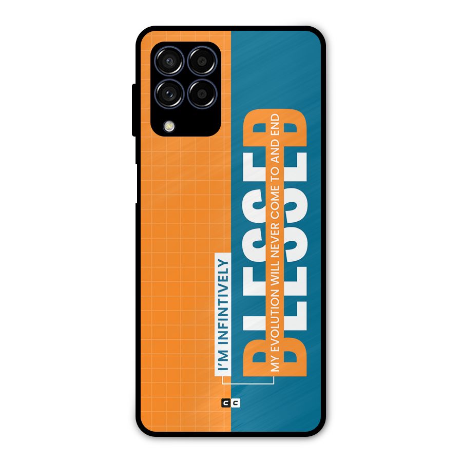 Infinite Blessed Metal Back Case for Galaxy M53 5G