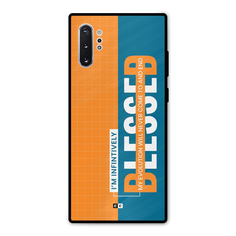 Infinite Blessed Metal Back Case for Galaxy Note 10 Plus