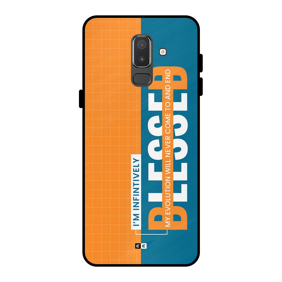 Infinite Blessed Metal Back Case for Galaxy On8 (2018)