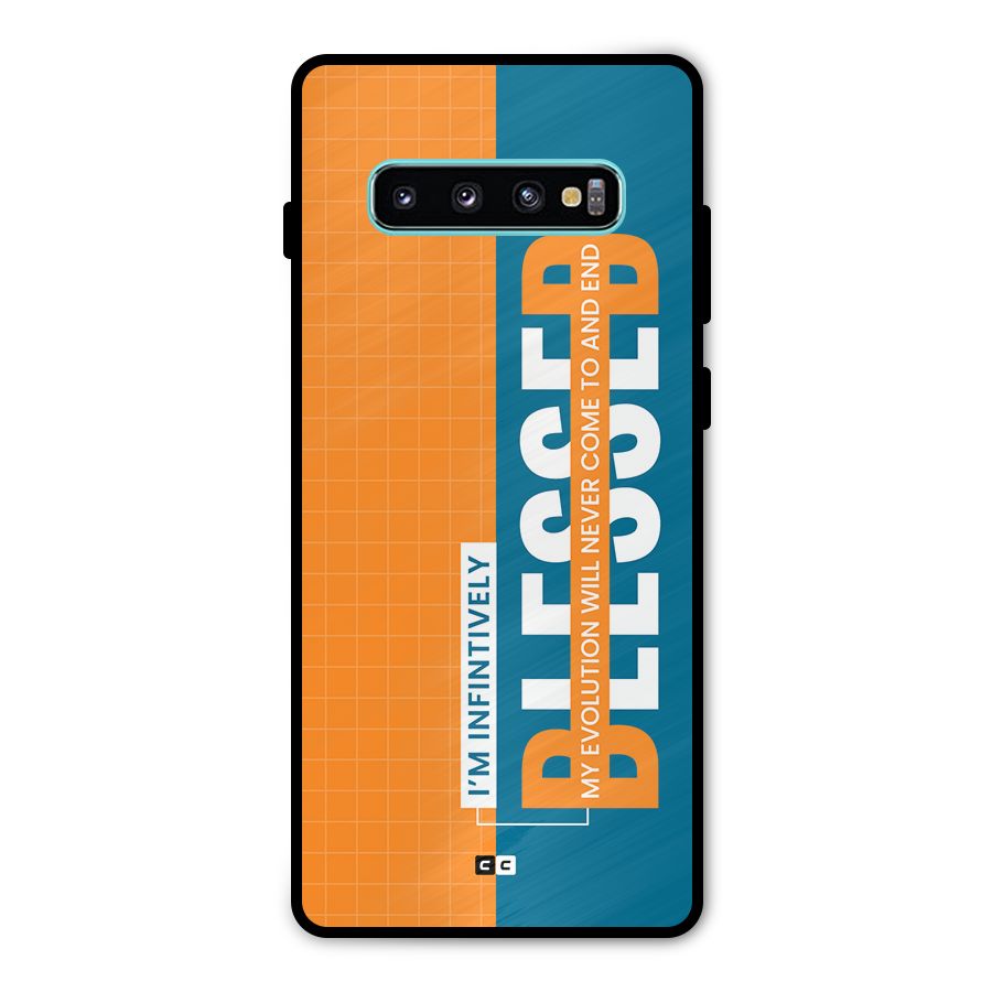 Infinite Blessed Metal Back Case for Galaxy S10 Plus