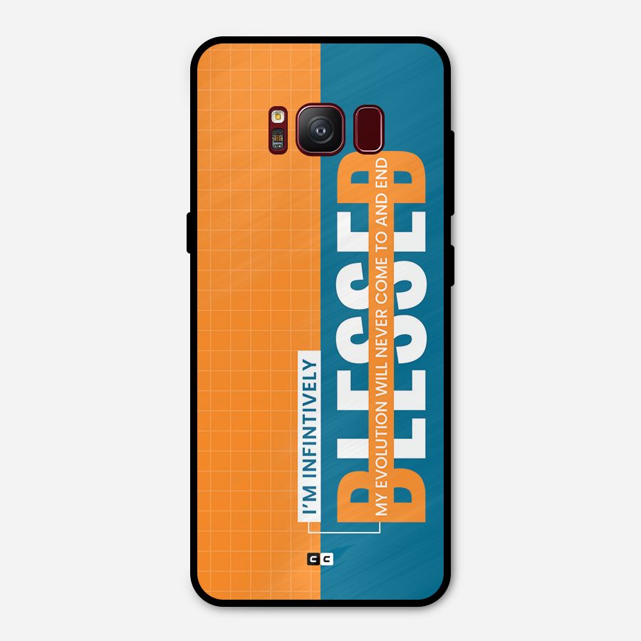 Infinite Blessed Metal Back Case for Galaxy S8