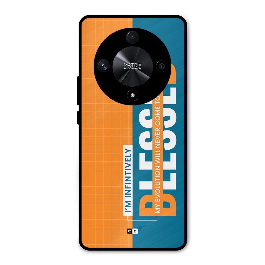 Infinite Blessed Metal Back Case for Honor X9b