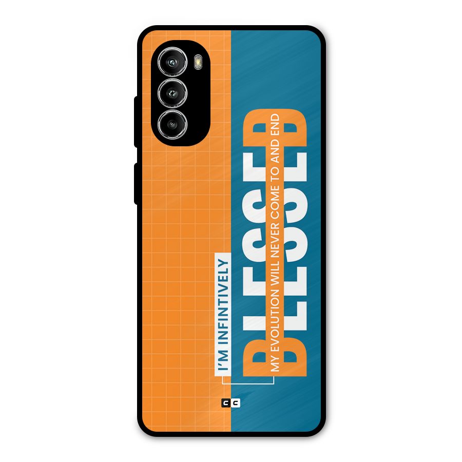 Infinite Blessed Metal Back Case for Moto G52