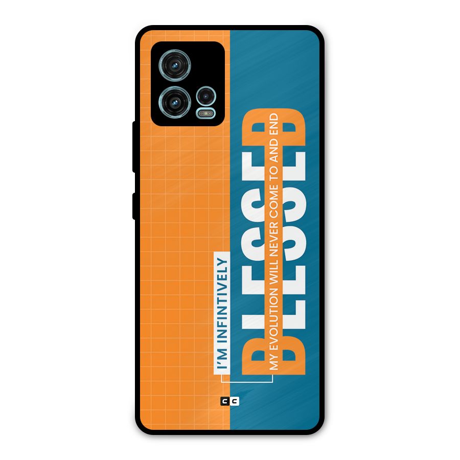 Infinite Blessed Metal Back Case for Moto G72