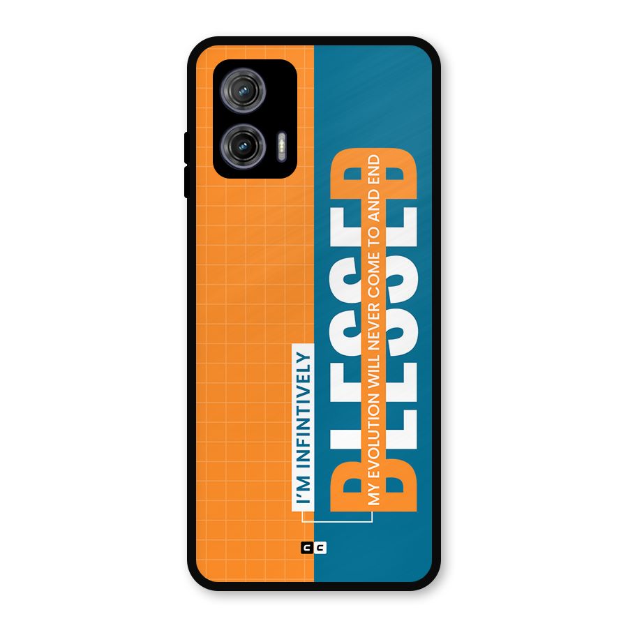 Infinite Blessed Metal Back Case for Moto G73