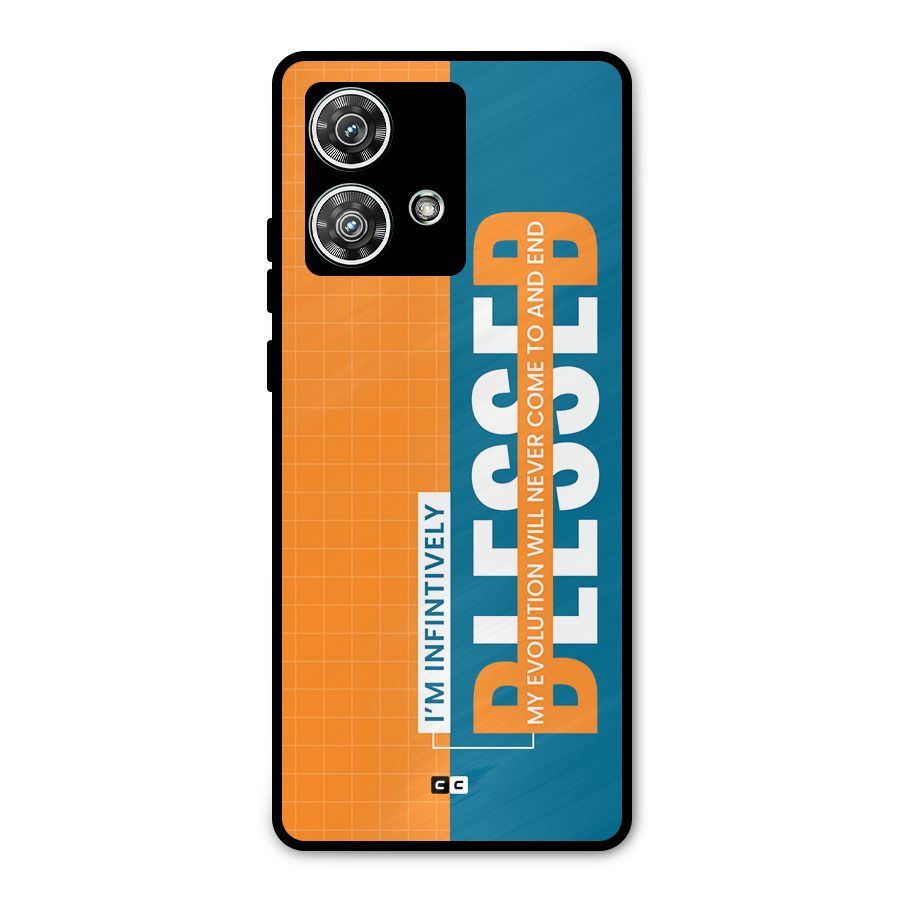 Infinite Blessed Metal Back Case for Motorola Edge 40 Neo