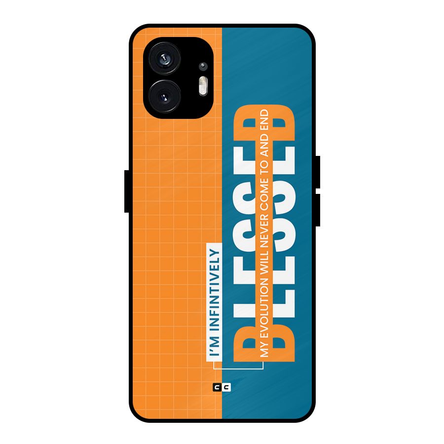 Infinite Blessed Metal Back Case for Nothing Phone 2