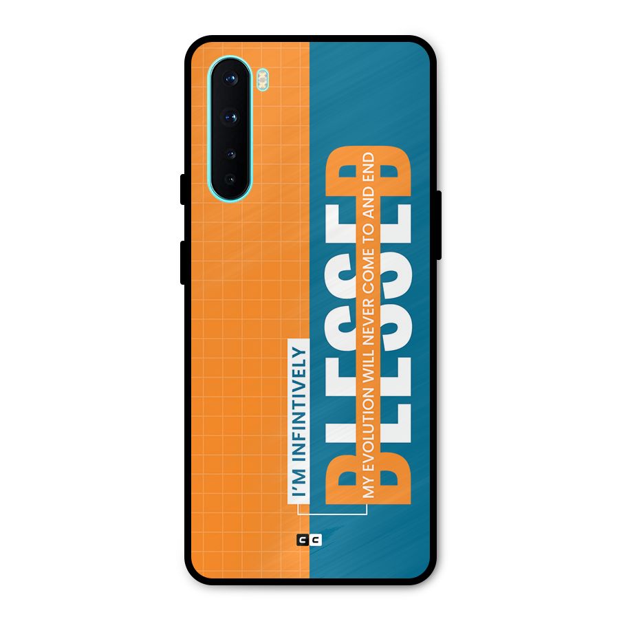Infinite Blessed Metal Back Case for OnePlus Nord