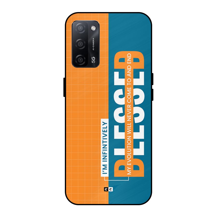 Infinite Blessed Metal Back Case for Oppo A53s 5G