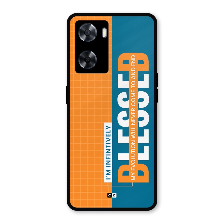 Infinite Blessed Metal Back Case for Oppo A77