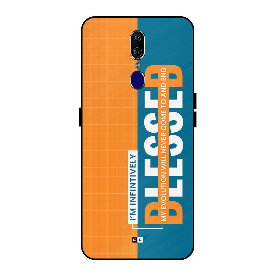Infinite Blessed Metal Back Case for Oppo F11