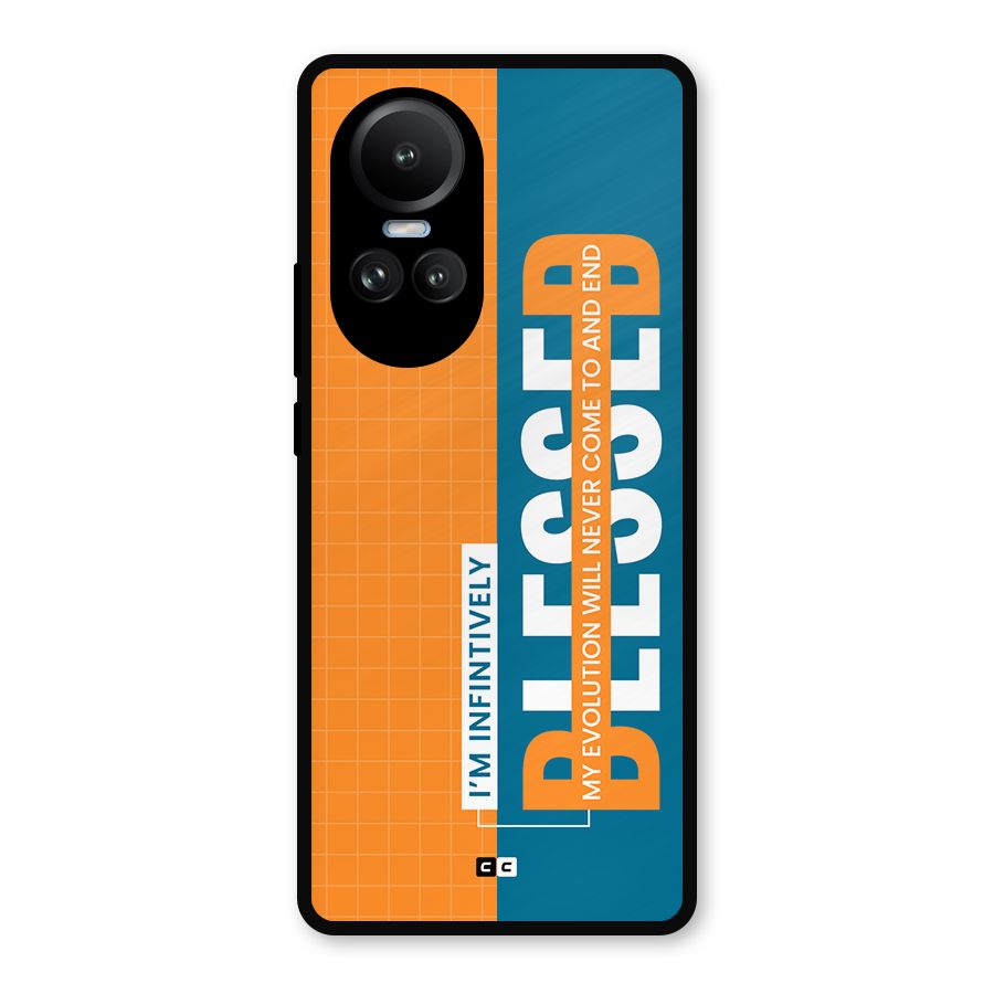 Infinite Blessed Metal Back Case for Oppo Reno10 Pro