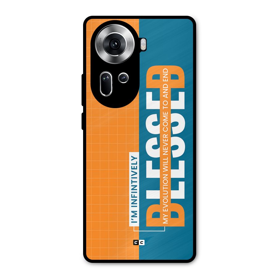 Infinite Blessed Metal Back Case for Oppo Reno11 5G
