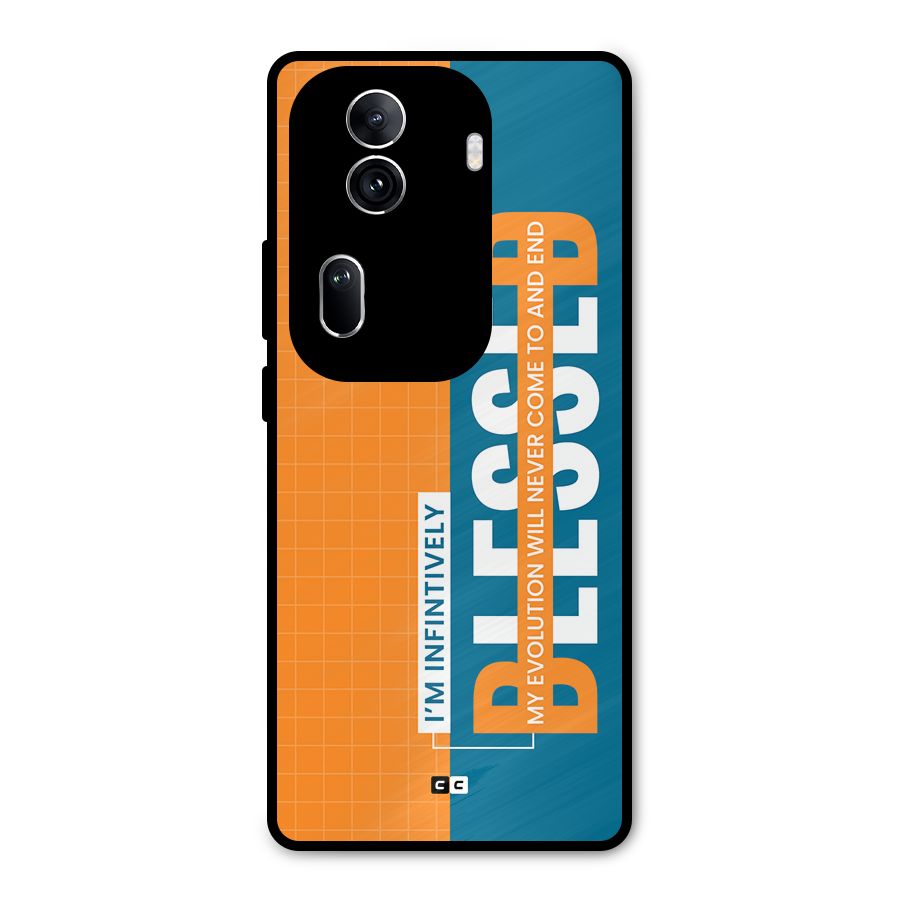 Infinite Blessed Metal Back Case for Oppo Reno11 Pro 5G