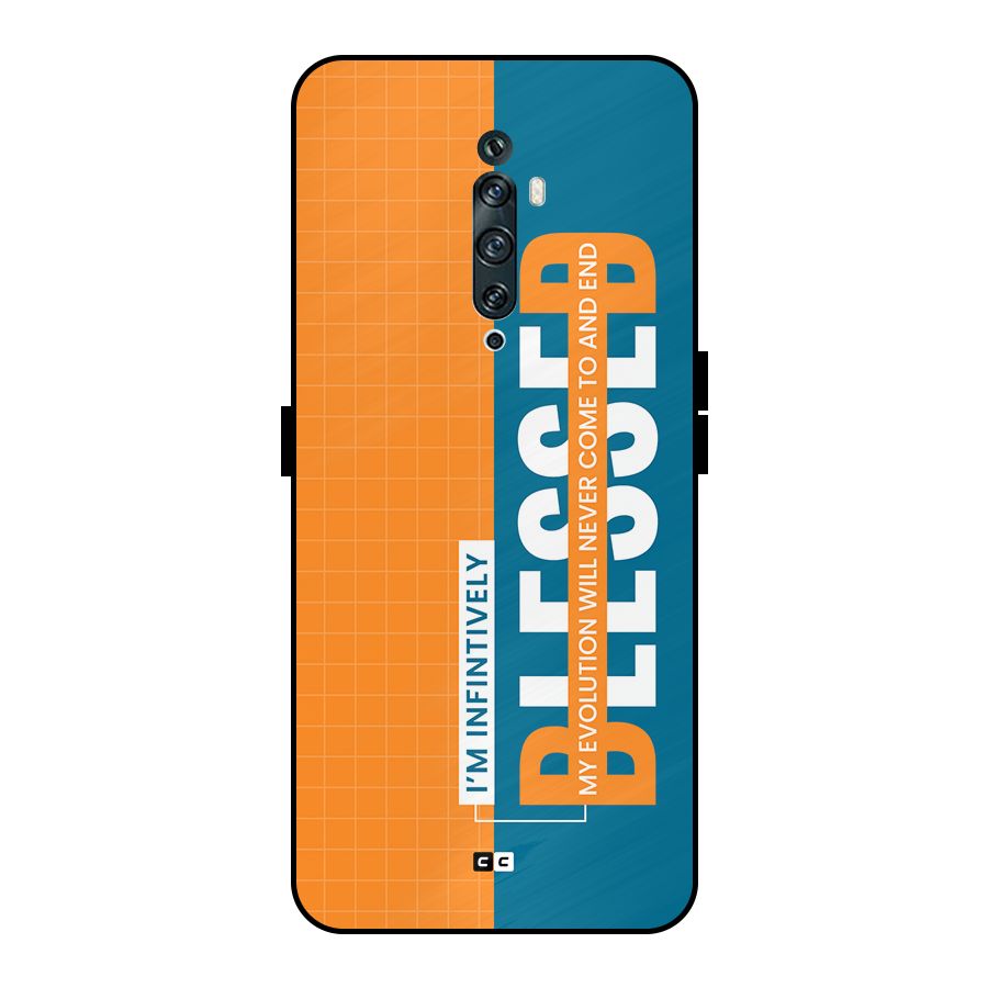 Infinite Blessed Metal Back Case for Oppo Reno2 Z
