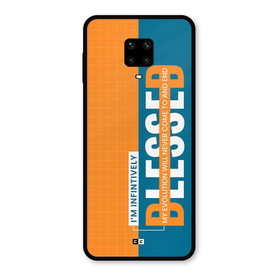 Infinite Blessed Metal Back Case for Poco M2 Pro