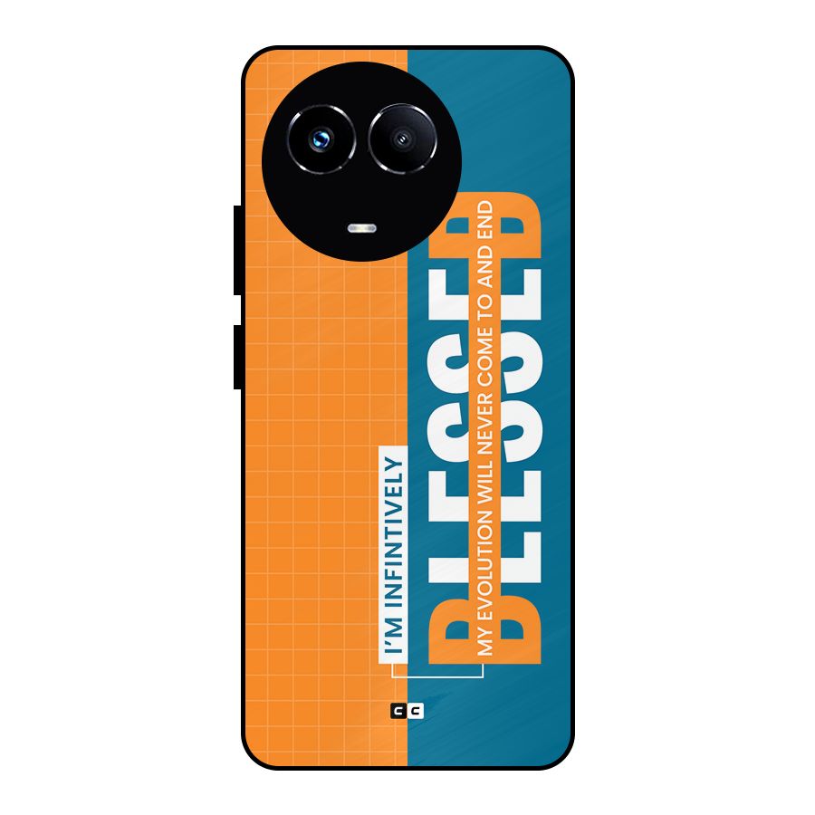 Infinite Blessed Metal Back Case for Realme 11X