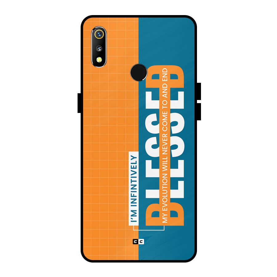 Infinite Blessed Metal Back Case for Realme 3i