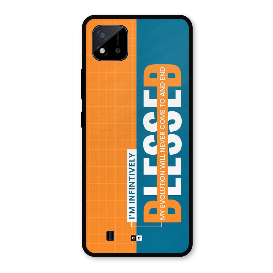 Infinite Blessed Metal Back Case for Realme C11 2021