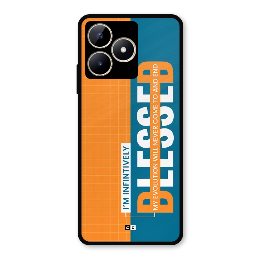 Infinite Blessed Metal Back Case for Realme C53