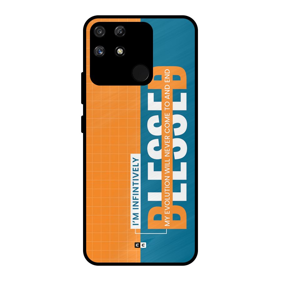 Infinite Blessed Metal Back Case for Realme Narzo 50A