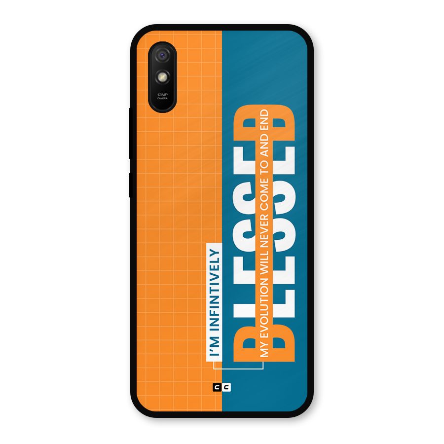 Infinite Blessed Metal Back Case for Redmi 9i