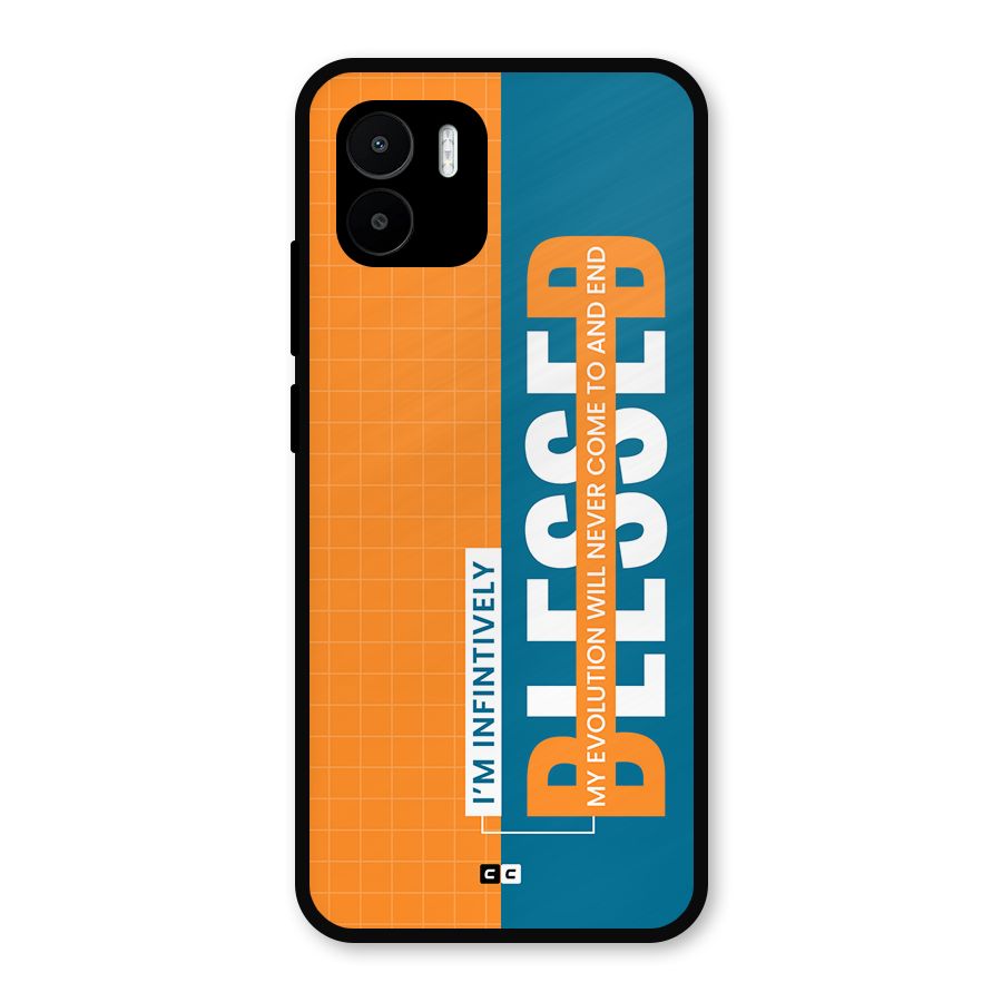 Infinite Blessed Metal Back Case for Redmi A1