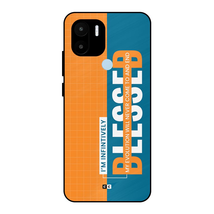 Infinite Blessed Metal Back Case for Redmi A1 Plus