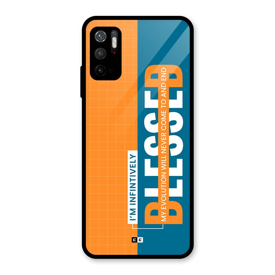 Infinite Blessed Metal Back Case for Redmi Note 10T 5G