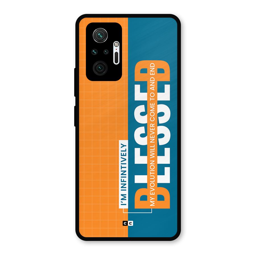Infinite Blessed Metal Back Case for Redmi Note 10 Pro Max