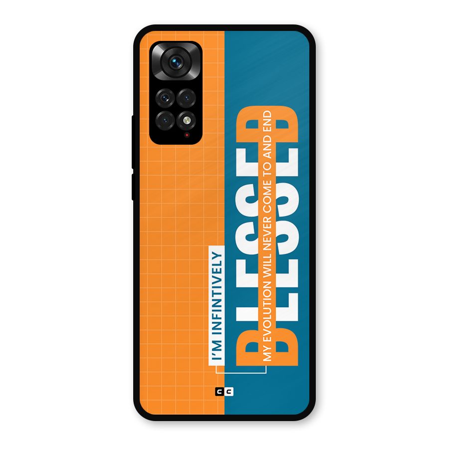 Infinite Blessed Metal Back Case for Redmi Note 11s