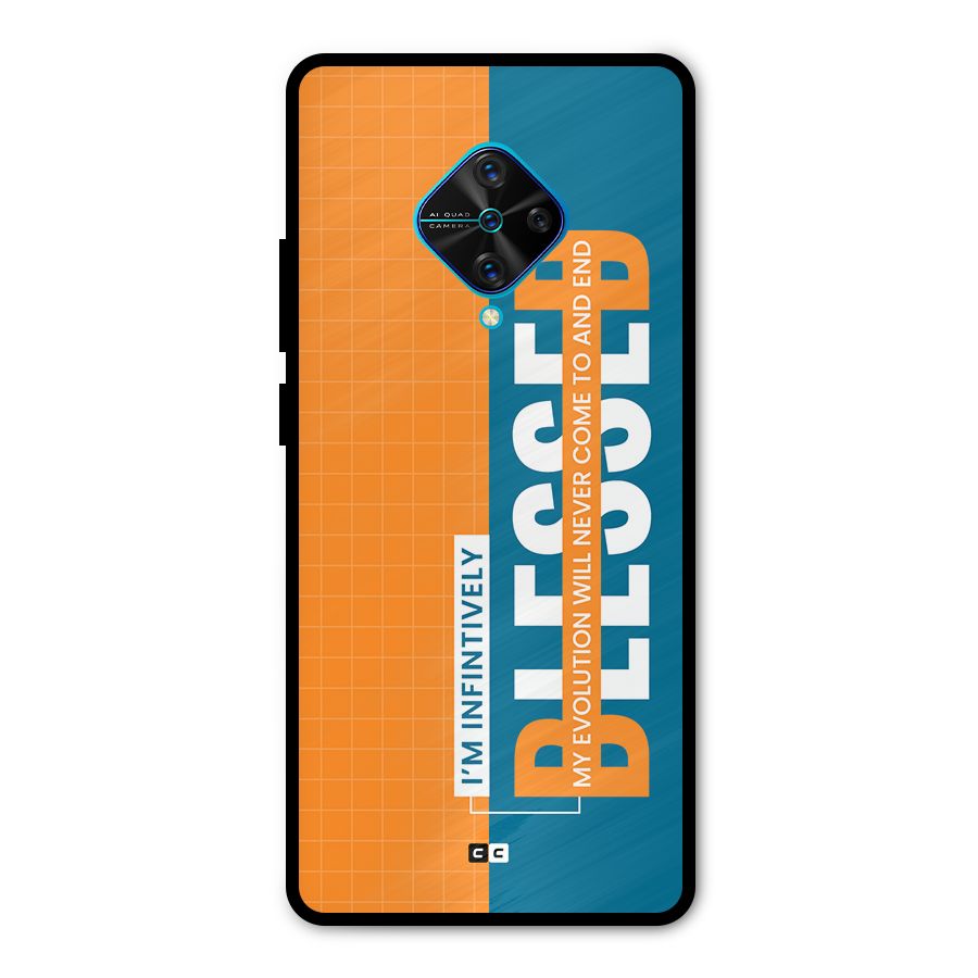 Infinite Blessed Metal Back Case for Vivo S1 Pro