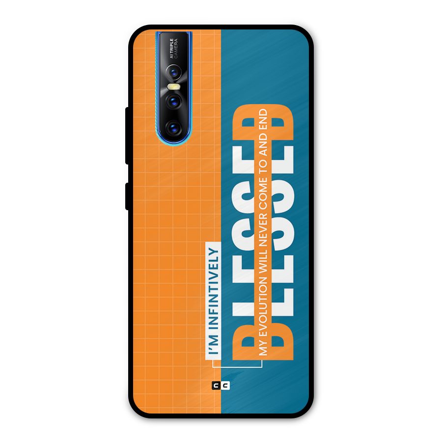 Infinite Blessed Metal Back Case for Vivo V15 Pro