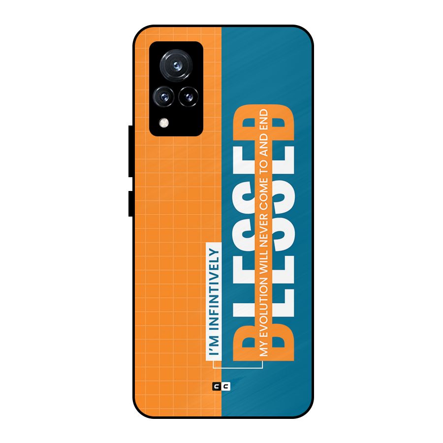 Infinite Blessed Metal Back Case for Vivo V21 5G