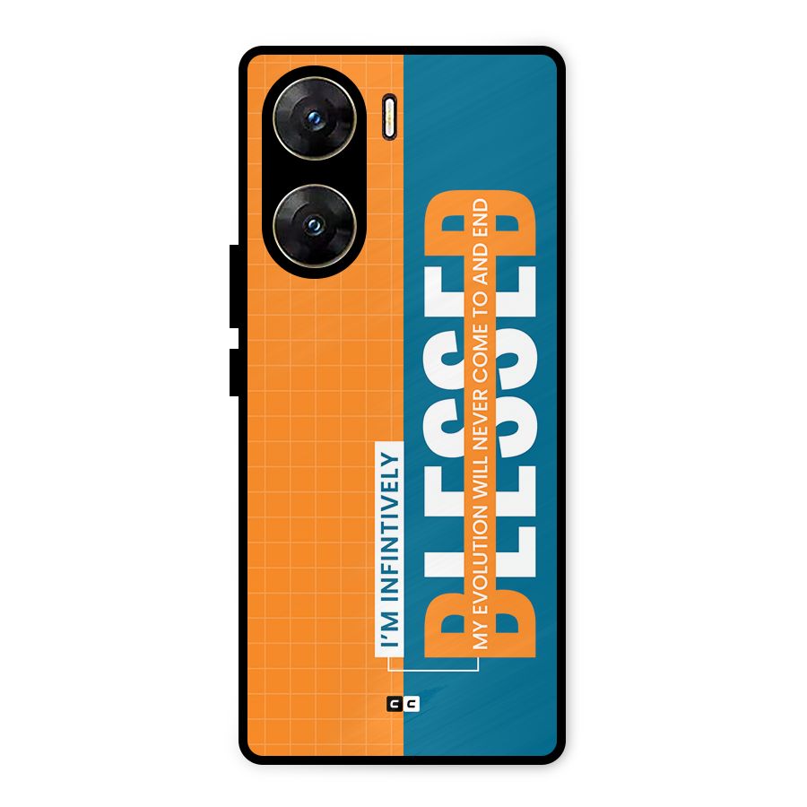 Infinite Blessed Metal Back Case for Vivo V29e