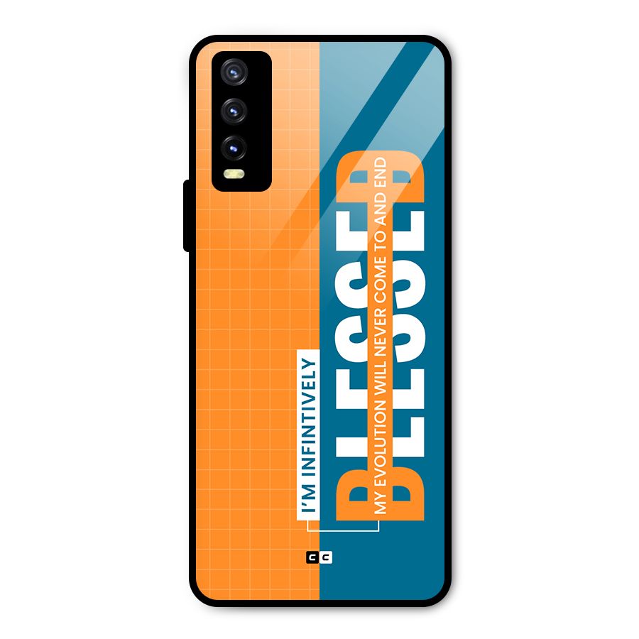Infinite Blessed Metal Back Case for Vivo Y20g