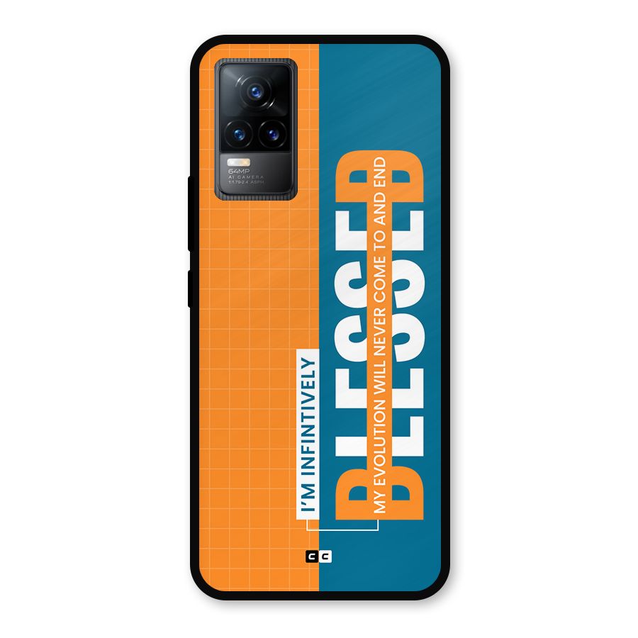 Infinite Blessed Metal Back Case for Vivo Y73