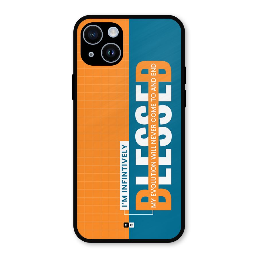 Infinite Blessed Metal Back Case for iPhone 14