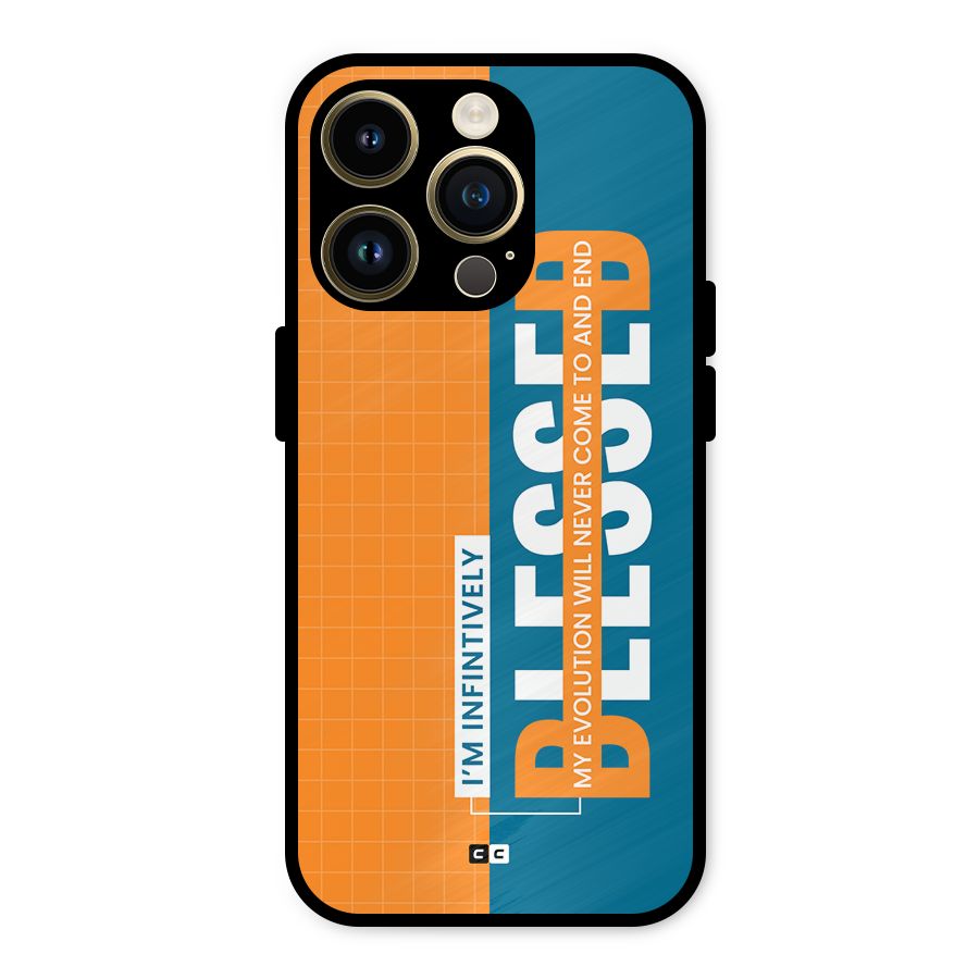 Infinite Blessed Metal Back Case for iPhone 14 Pro
