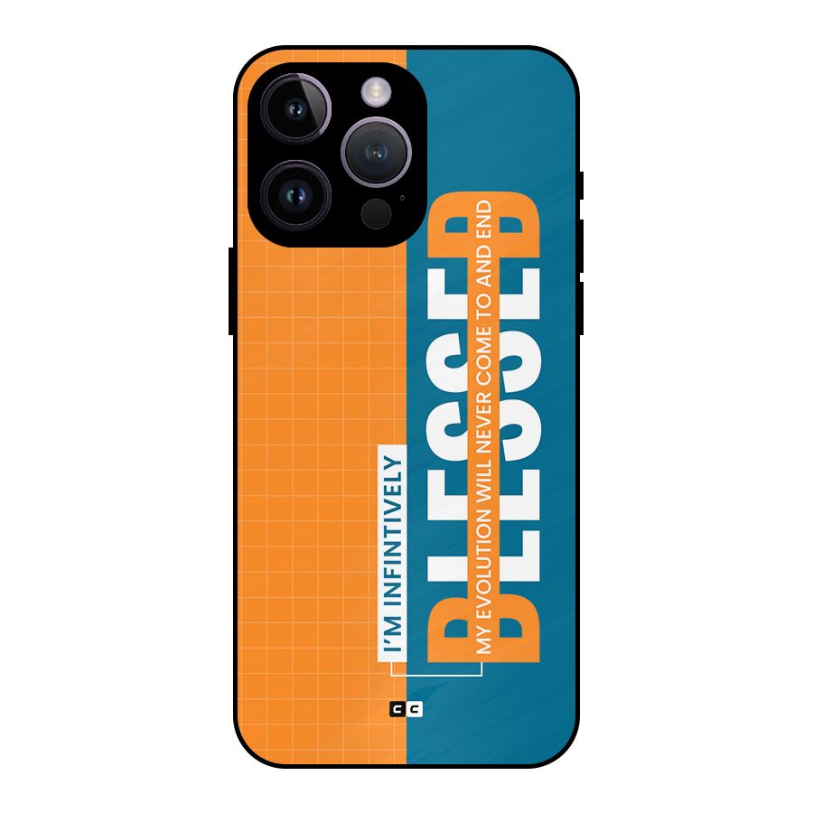 Infinite Blessed Metal Back Case for iPhone 14 Pro Max
