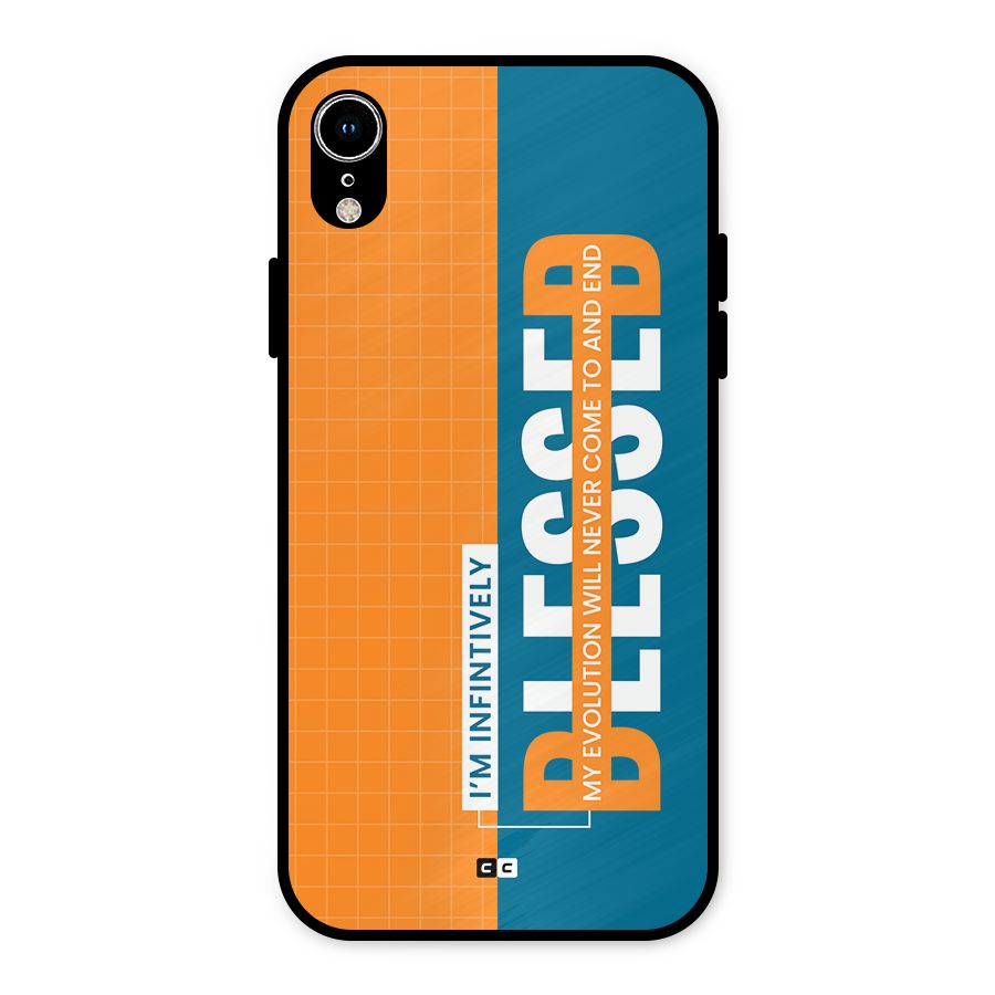 Infinite Blessed Metal Back Case for iPhone XR