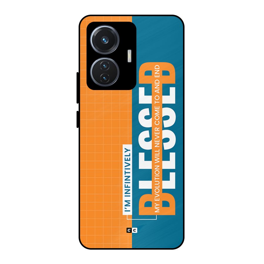 Infinite Blessed Metal Back Case for iQOO Z6 44W