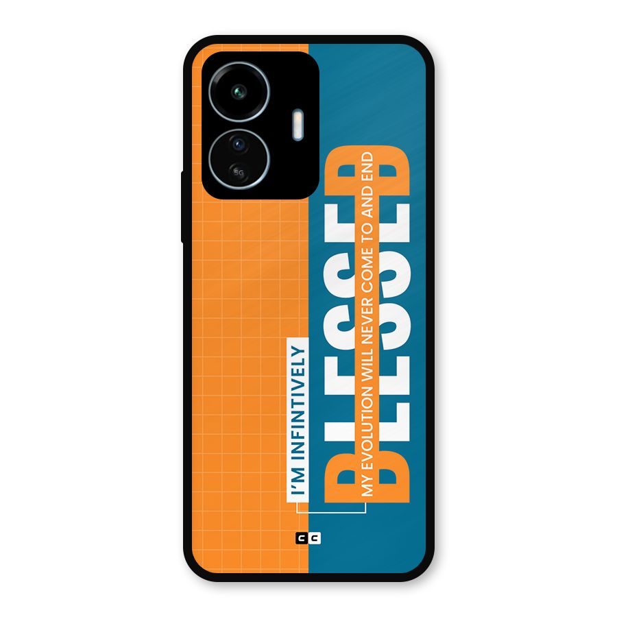 Infinite Blessed Metal Back Case for vivo iQOO Z6 Lite 5G