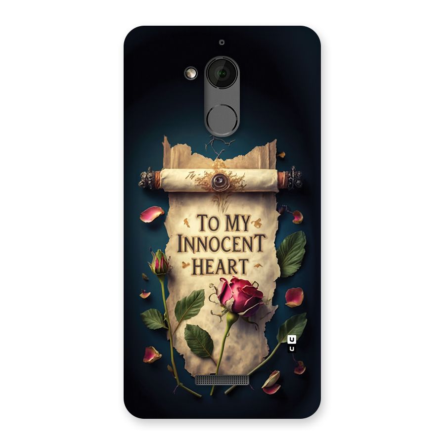 Innocence Of Heart Back Case for Coolpad Note 5