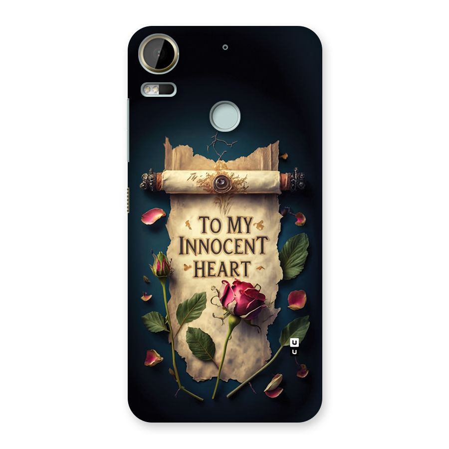 Innocence Of Heart Back Case for Desire 10 Pro