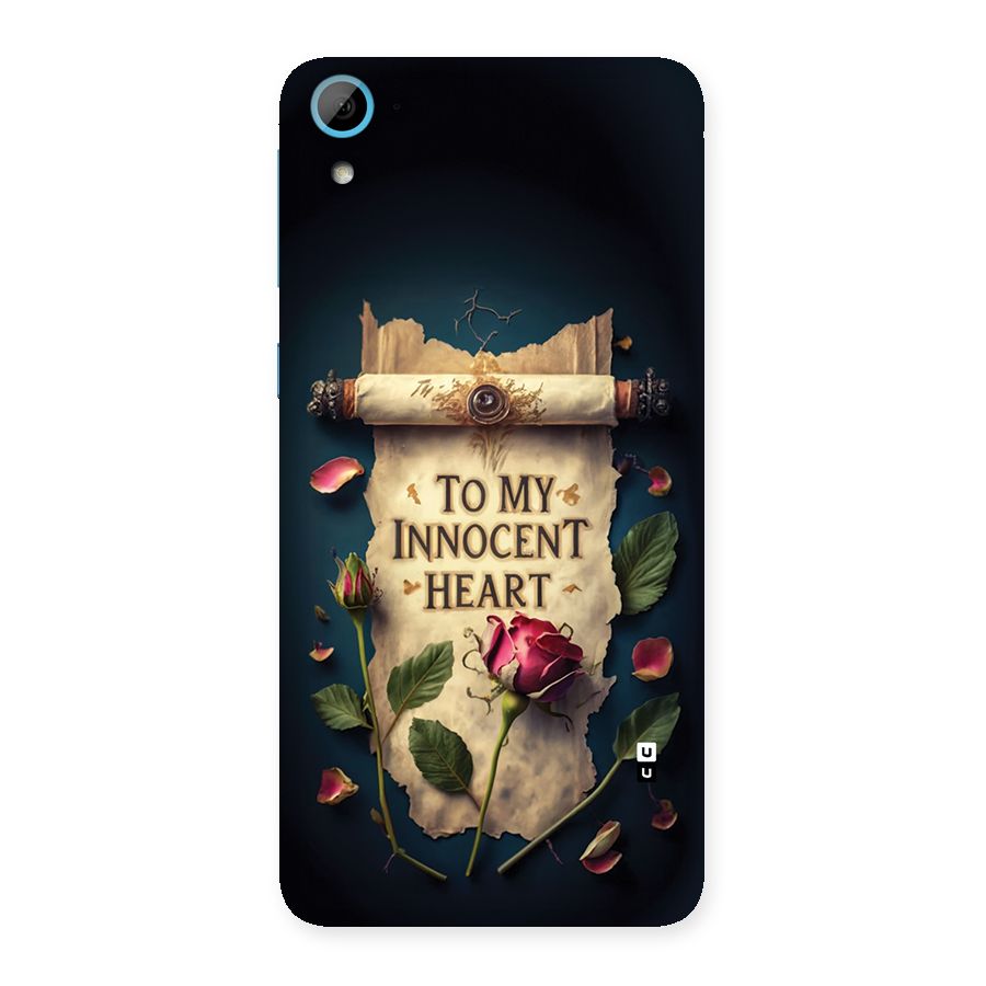 Innocence Of Heart Back Case for Desire 826